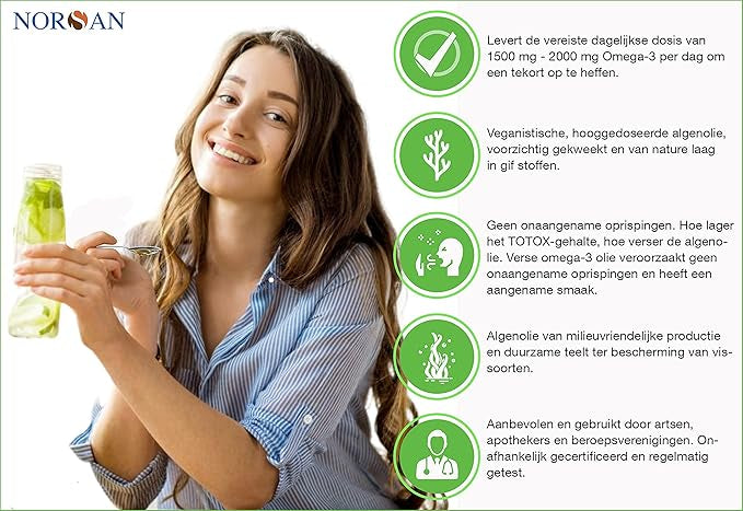 NORSAN | OMEGA-3 VEGAN OLIE | 100 ML