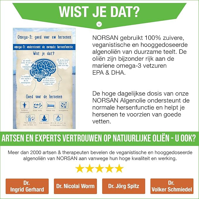 NORSAN | OMEGA-3 VEGAN CAPSULES | 80 CAPSULES