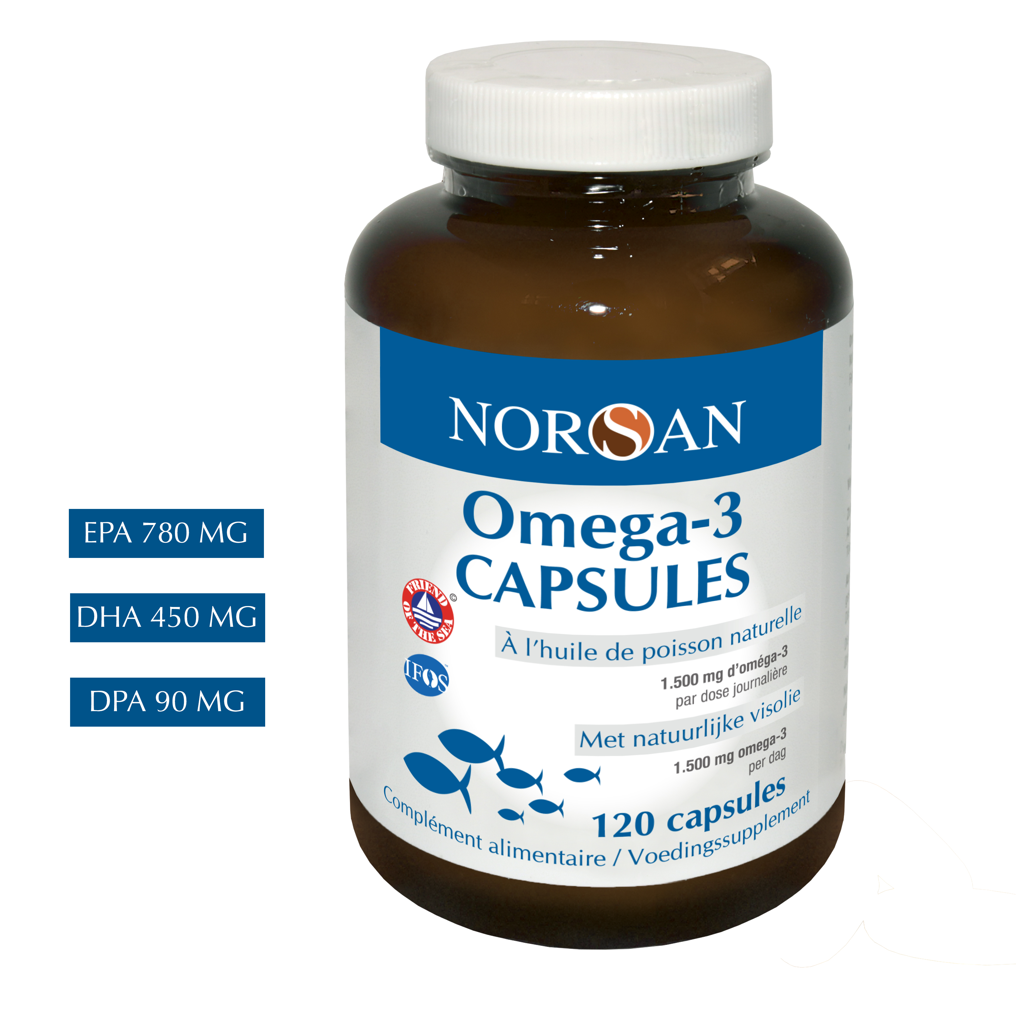 NORSAN | OMEGA-3 CAPSULES | 120 CAPSULES