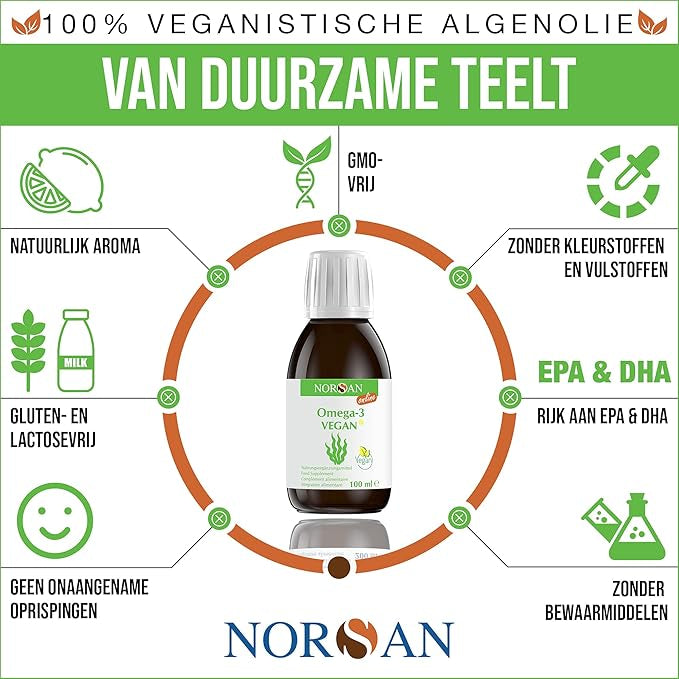 NORSAN | OMEGA-3 VEGAN OLIE | 100 ML