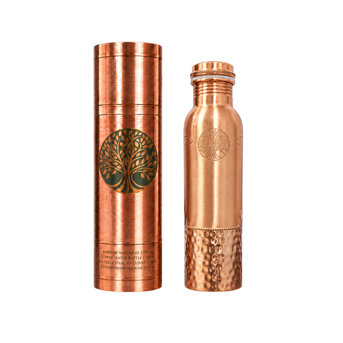 Koperen Waterfles Sequence - 950 ml