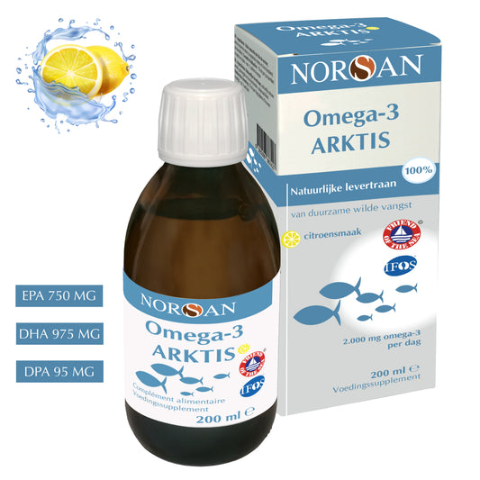 NORSAN | OMEGA-3 ARKTIS NATUURLIJK LEVERTRAAN | 200 ML