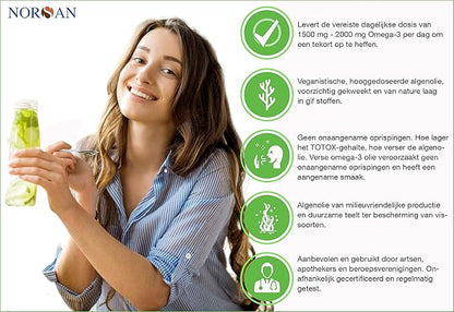 NORSAN | OMEGA-3 VEGAN OLIE | 100 ML