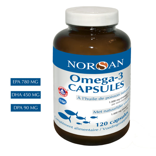 NORSAN | OMEGA-3 CAPSULES | 120 CAPSULES