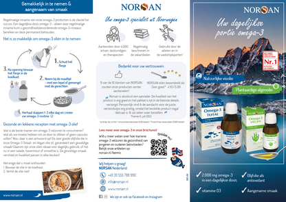 NORSAN | OMEGA-3 VEGAN OLIE | 100 ML