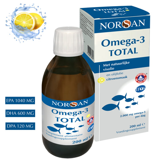 NORSAN | OMEGA-3 TOTAL VISOLIE CITROEN | 200 ML
