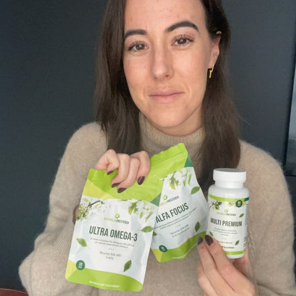 L-theanine, Omega-3 en Glidkruid pakket (LT + O3)