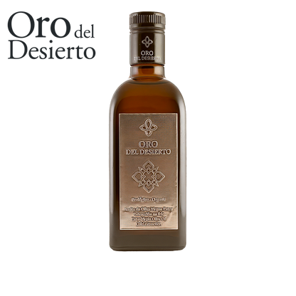 Oro Del Desierto | Coupage | 100% Biologische Extra Vergine Olijfolie | Koud geperst | 500 ML