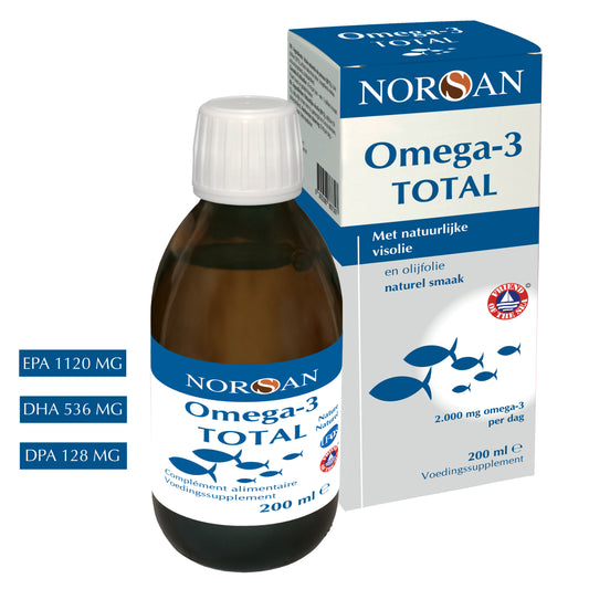 NORSAN | OMEGA-3 TOTAL VISOLIE NATURAL | 200 ML