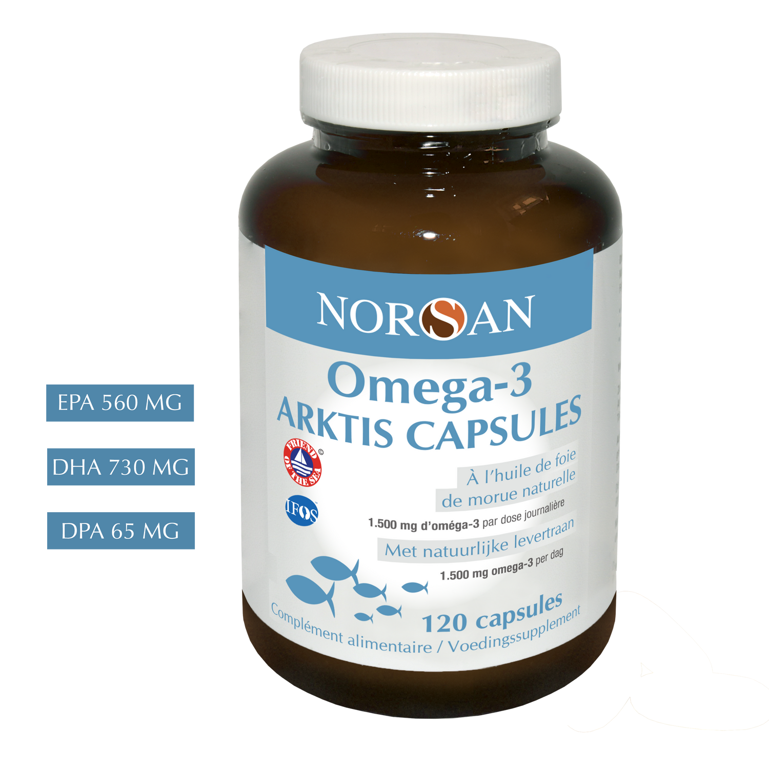 NORSAN | OMEGA-3 ARKTIS CAPSULES | 120 CAPSULES