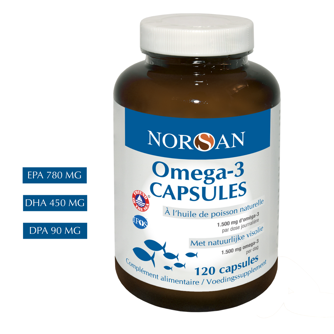 NORSAN | OMEGA-3 CAPSULES | 120 CAPSULES