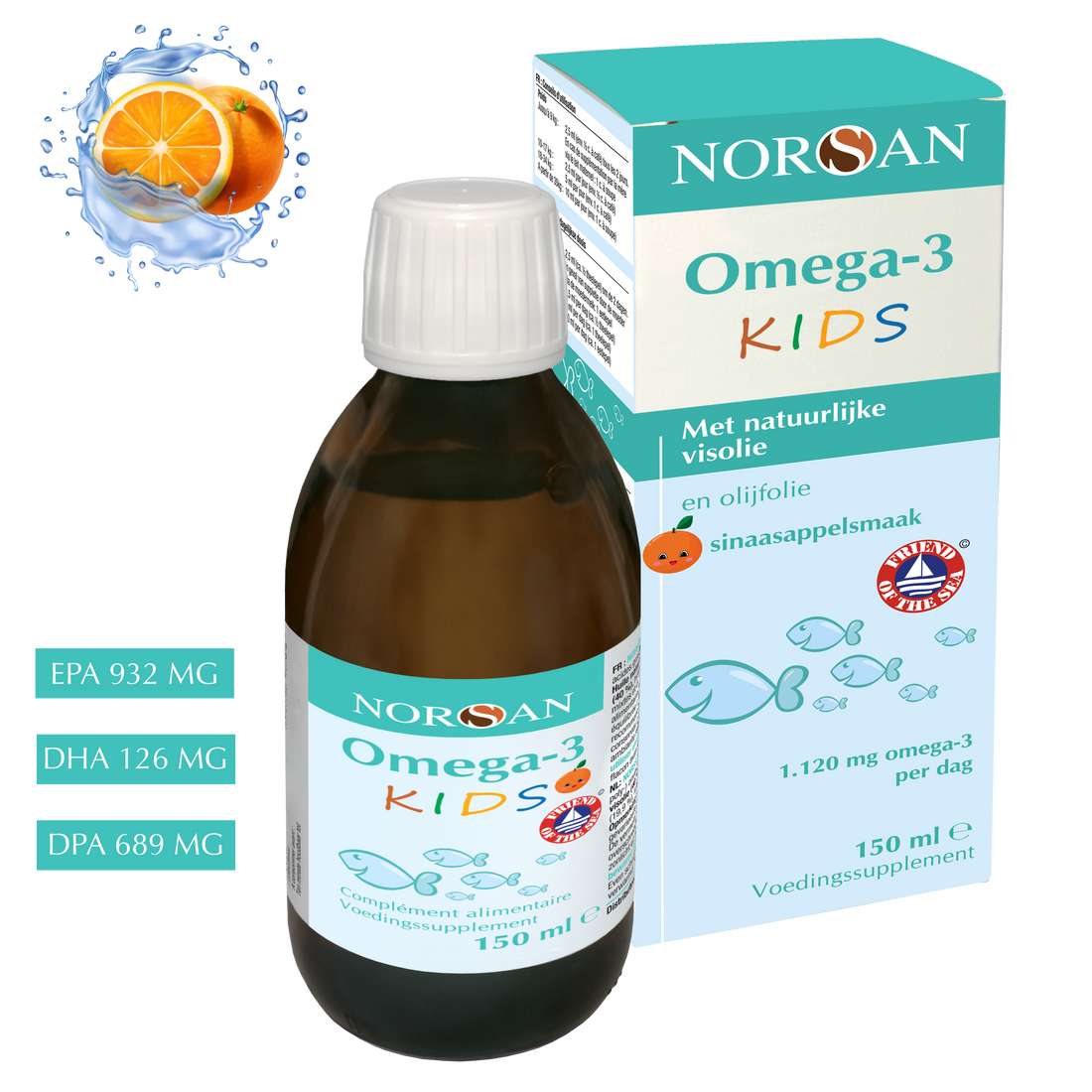 NORSAN | OMEGA-3 KIDS VISOLIE | 150 ML