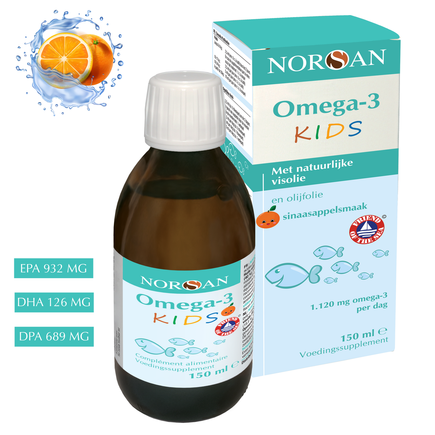 NORSAN | OMEGA-3 KIDS VISOLIE | 150 ML