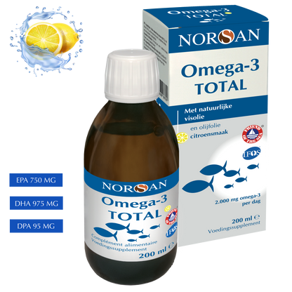 NORSAN | OMEGA-3 TOTAL VISOLIE CITROEN | 200 ML