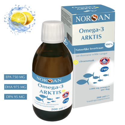 NORSAN | OMEGA-3 ARKTIS NATUURLIJK LEVERTRAAN | 200 ML