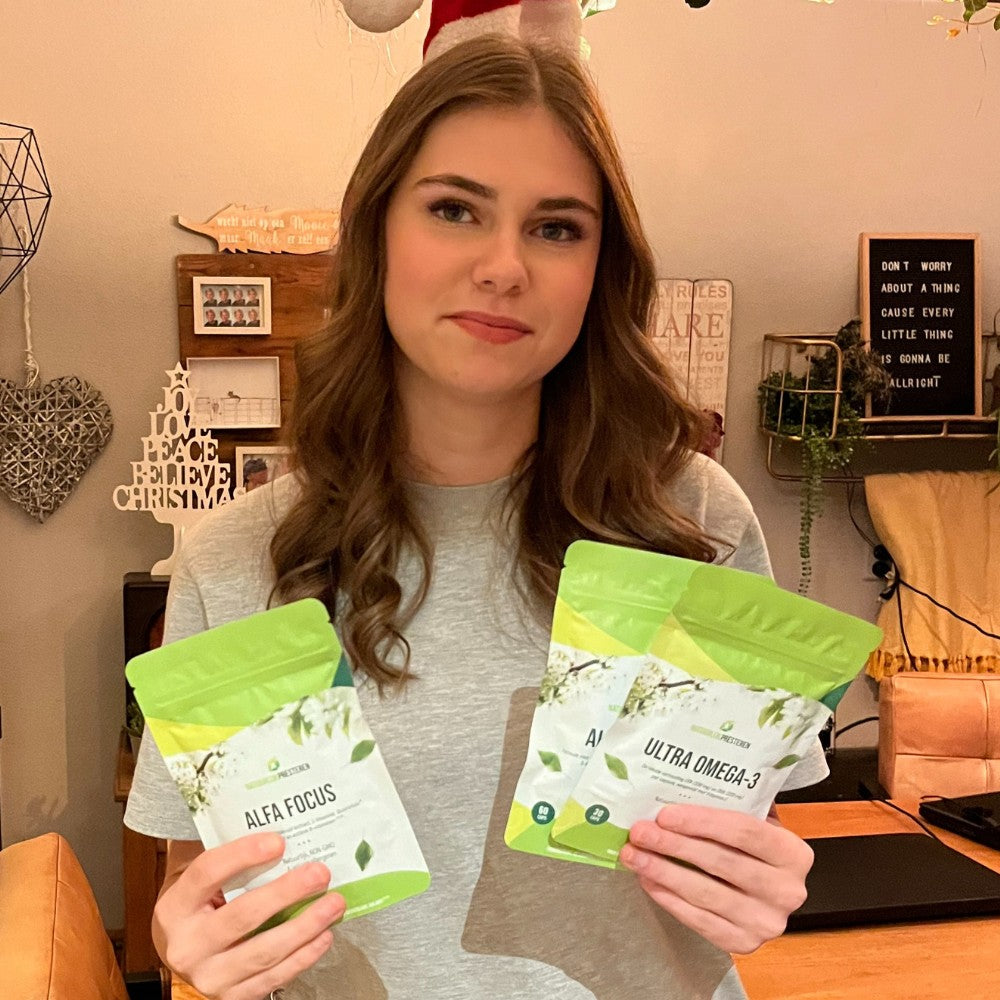 L-theanine, Omega-3 en Glidkruid pakket (LT + O3)