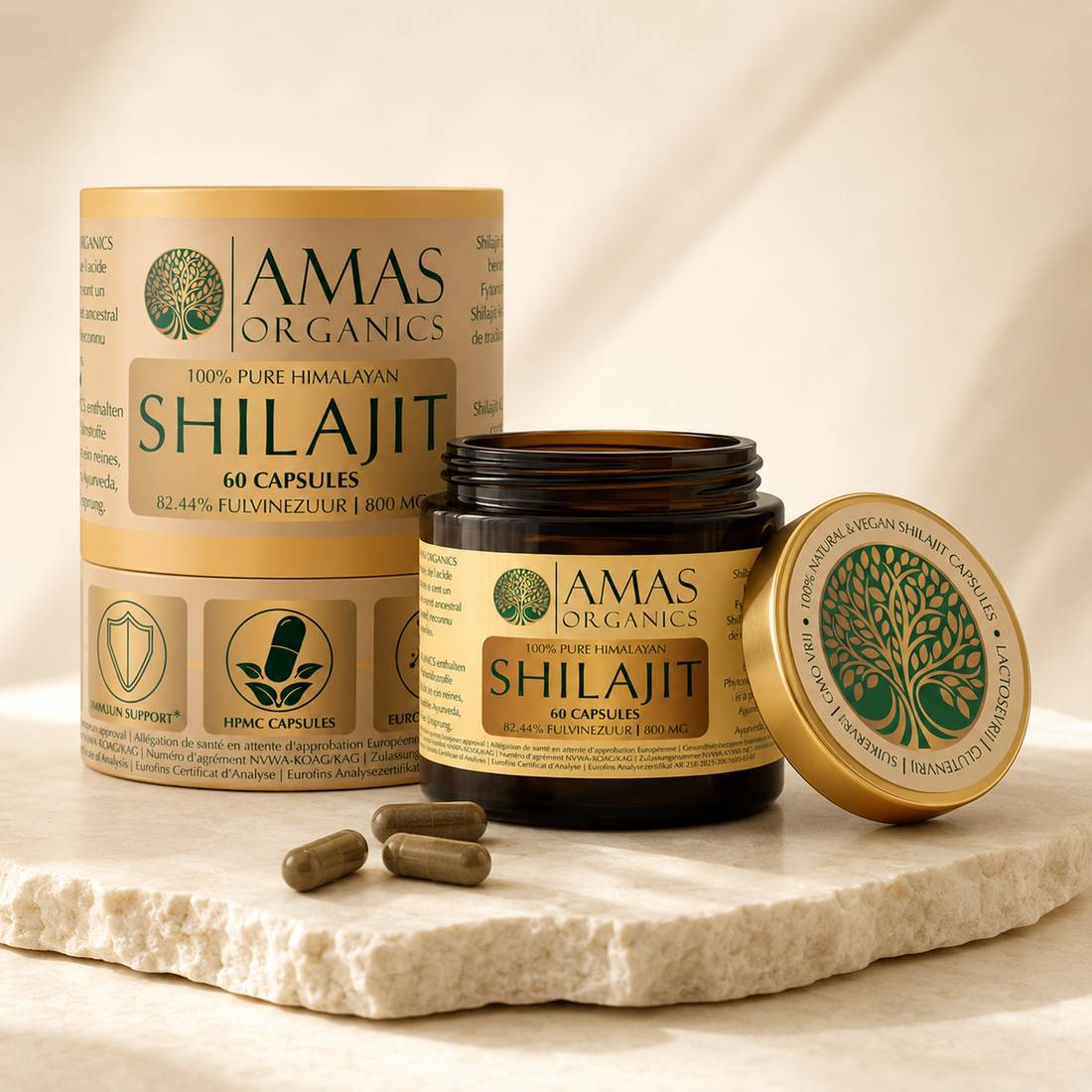 Shilajit Capsules - 60 stuks