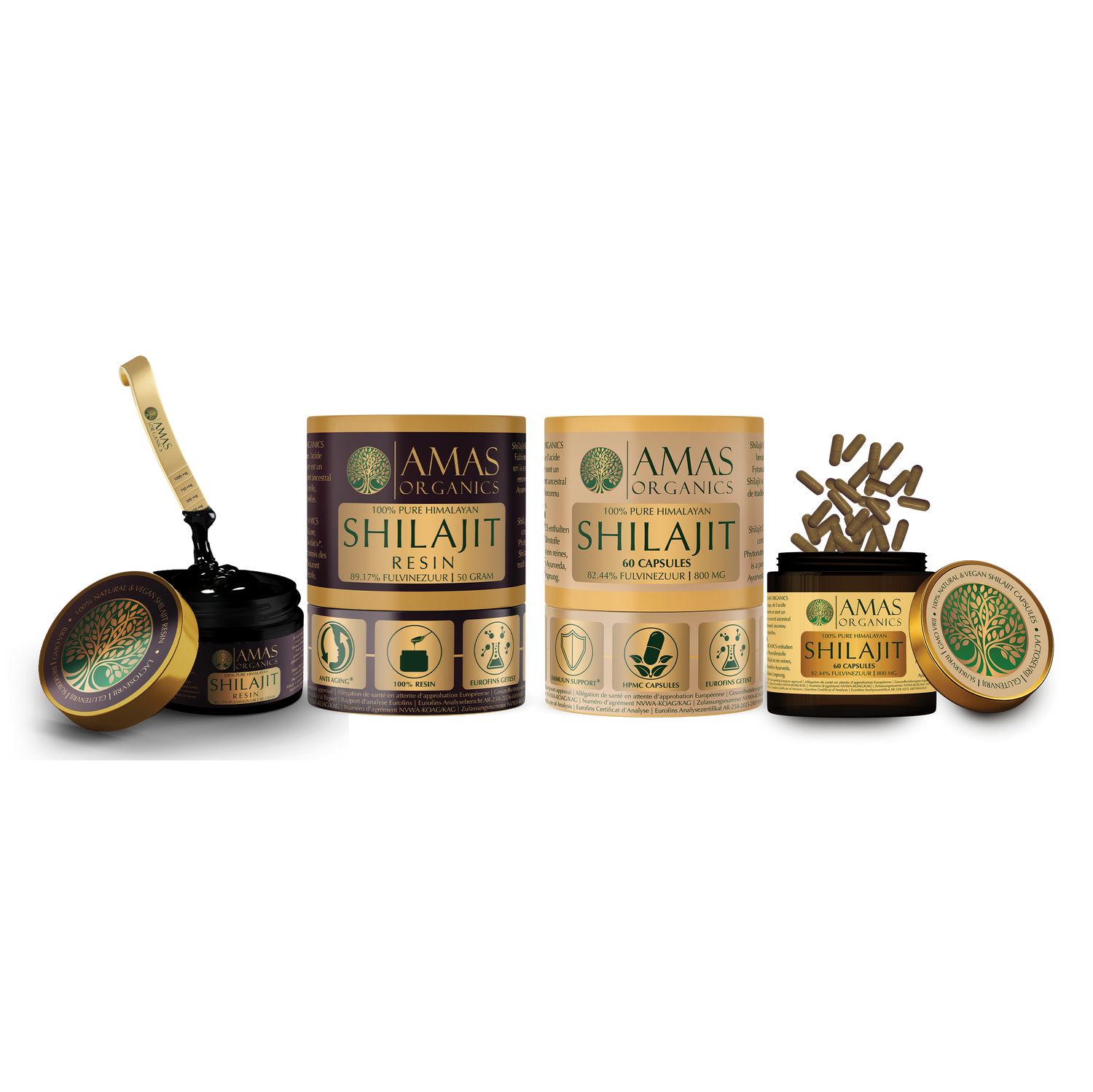 Shilajit Capsules - 60 stuks