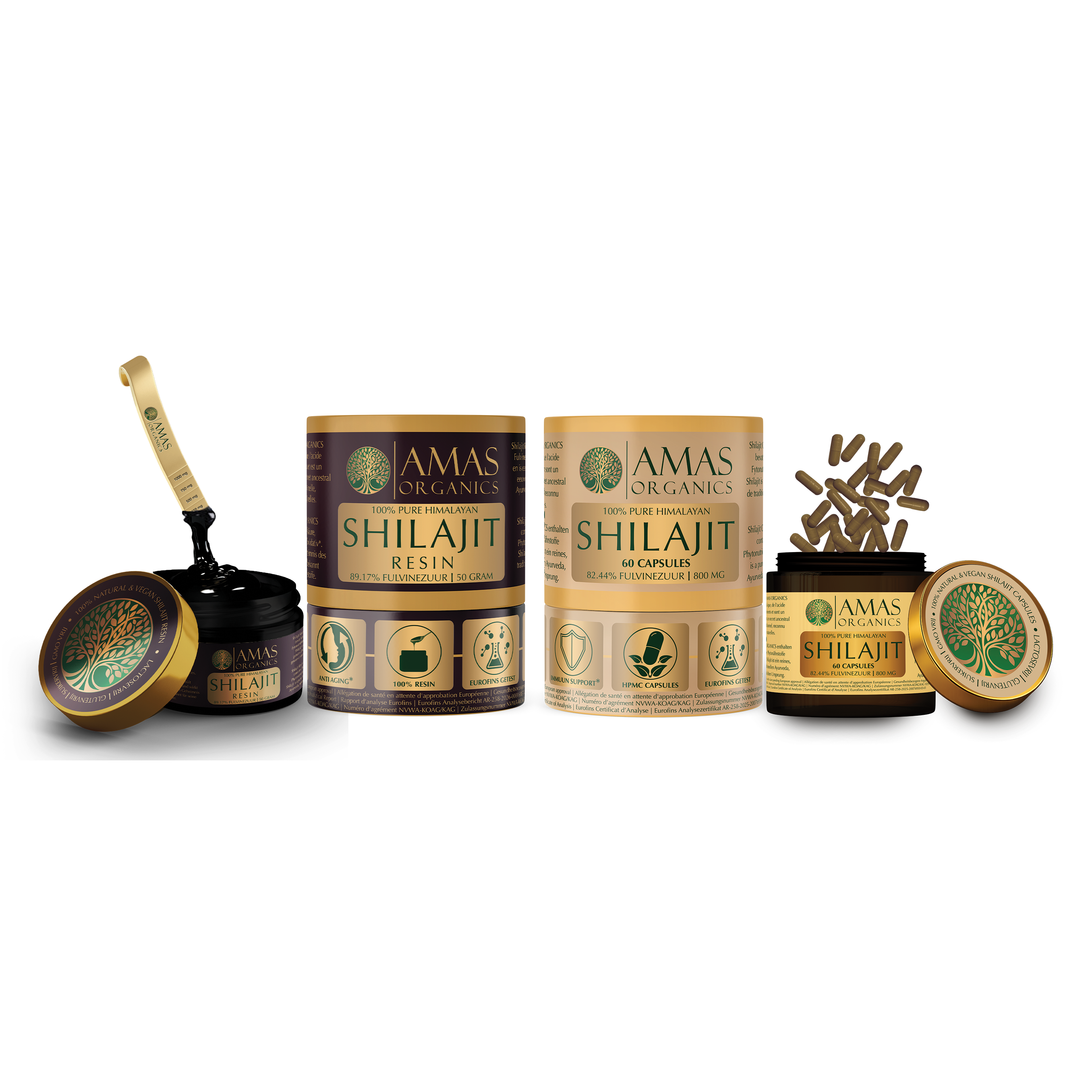 Shilajit Capsules - 60 stuks