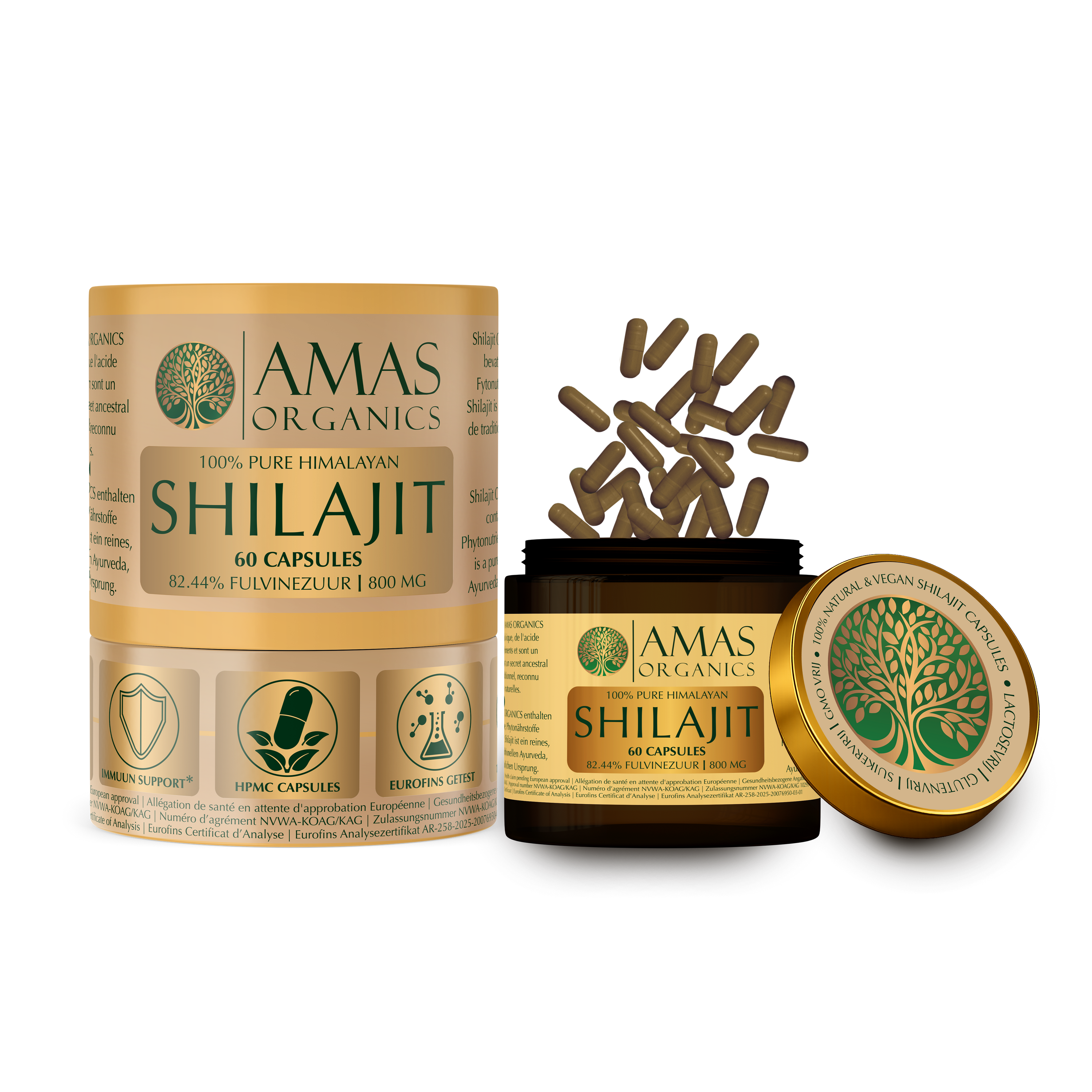 Shilajit Capsules - 60 stuks
